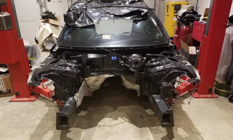 One bare A4 Avant shell, ready to go.